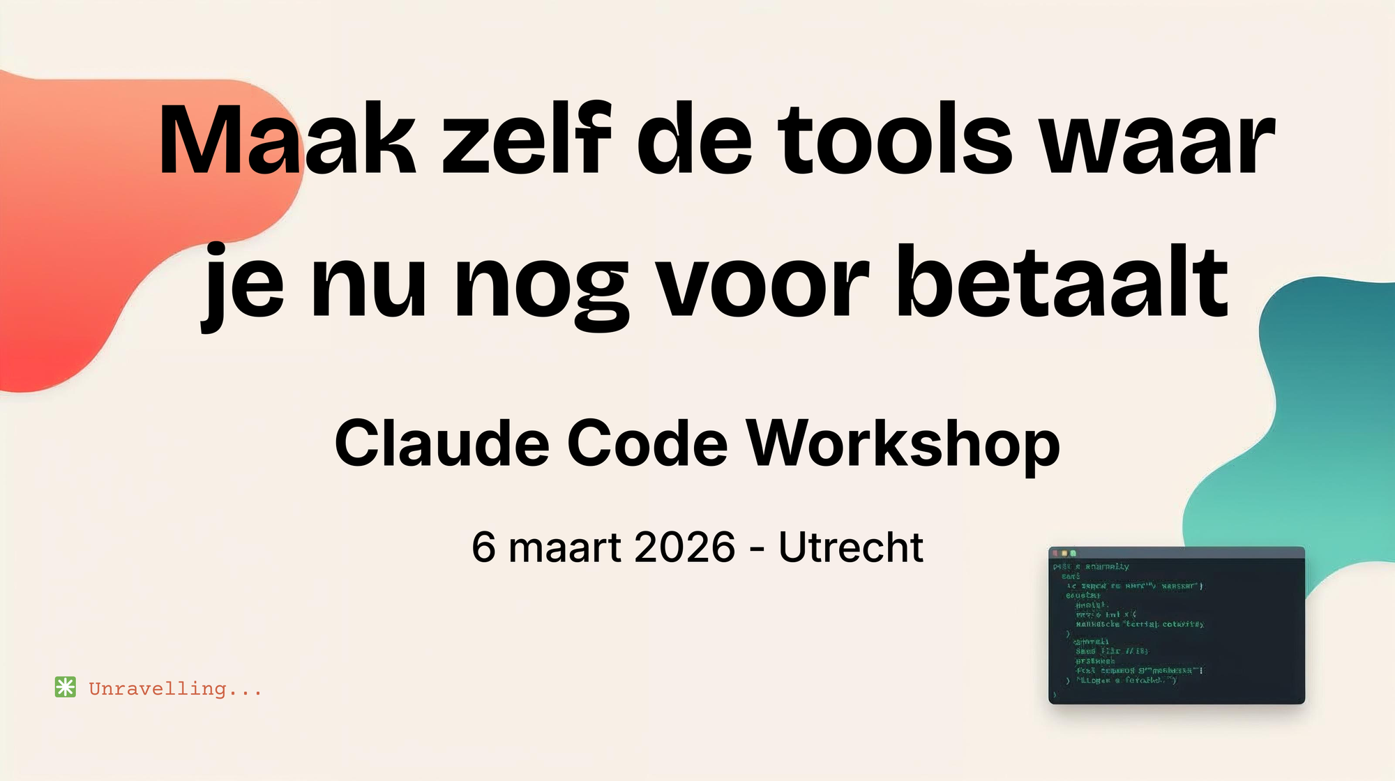 Paper Trails weekoverzicht